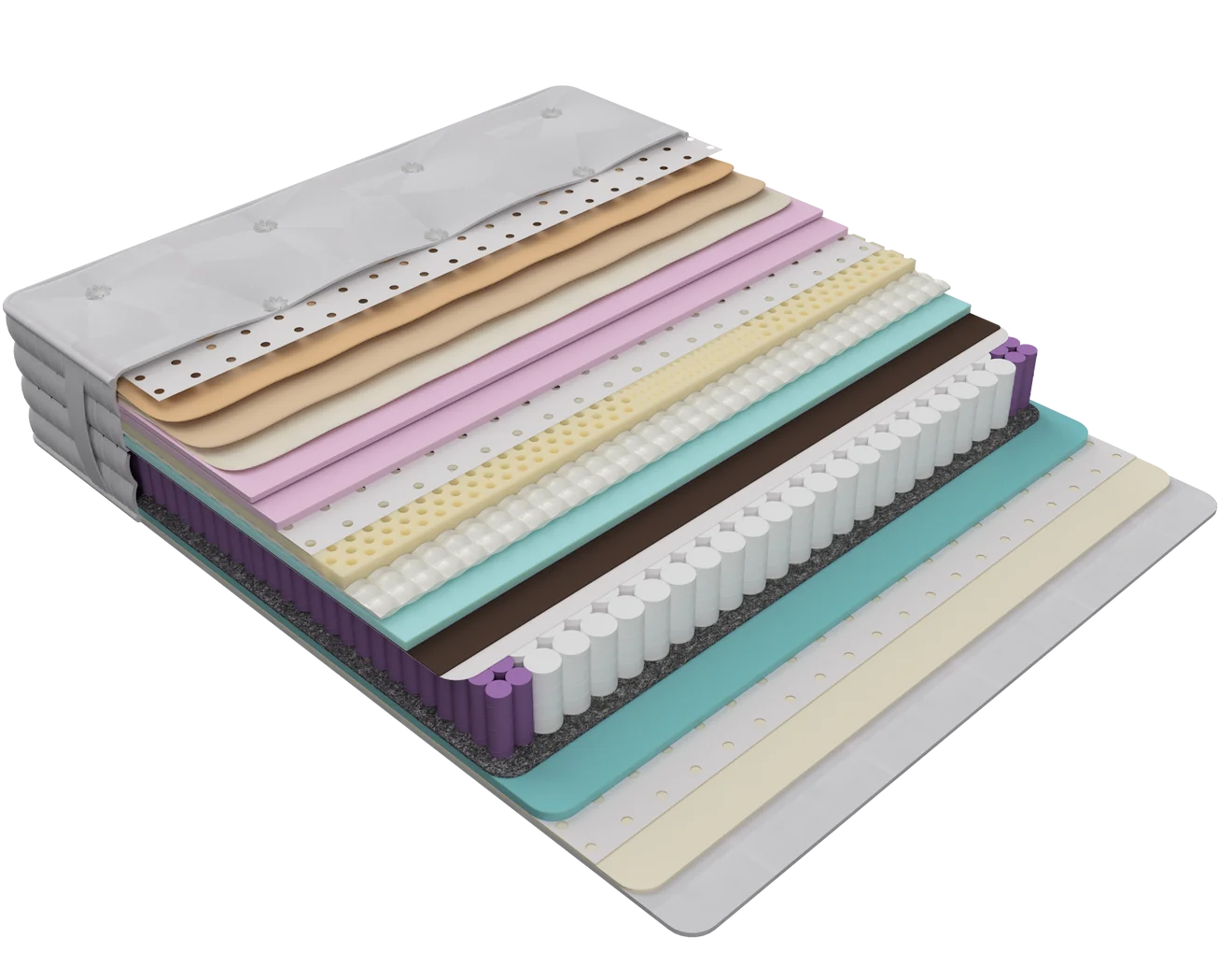 Matelas King Koil Monaco Plush Bliss Top
